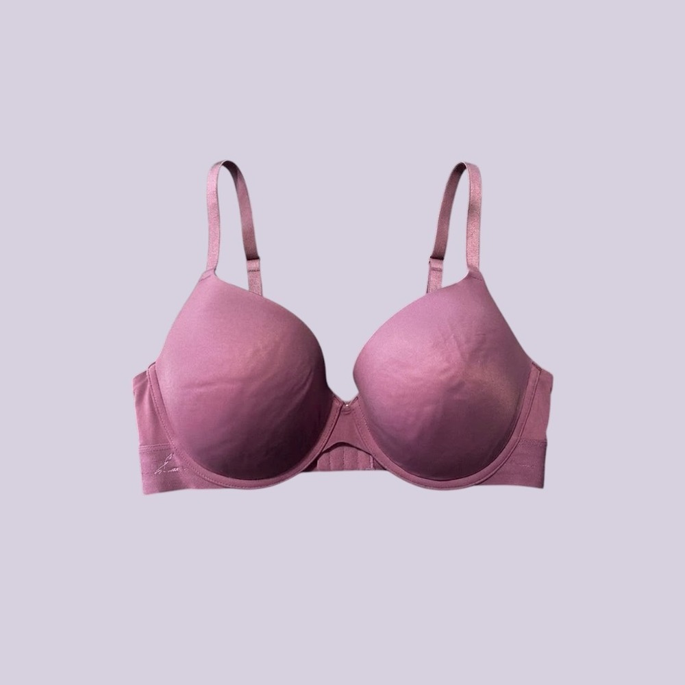Victoria's Secret PINK Wear Everywhere Push Up Bra 36D Plum Purple